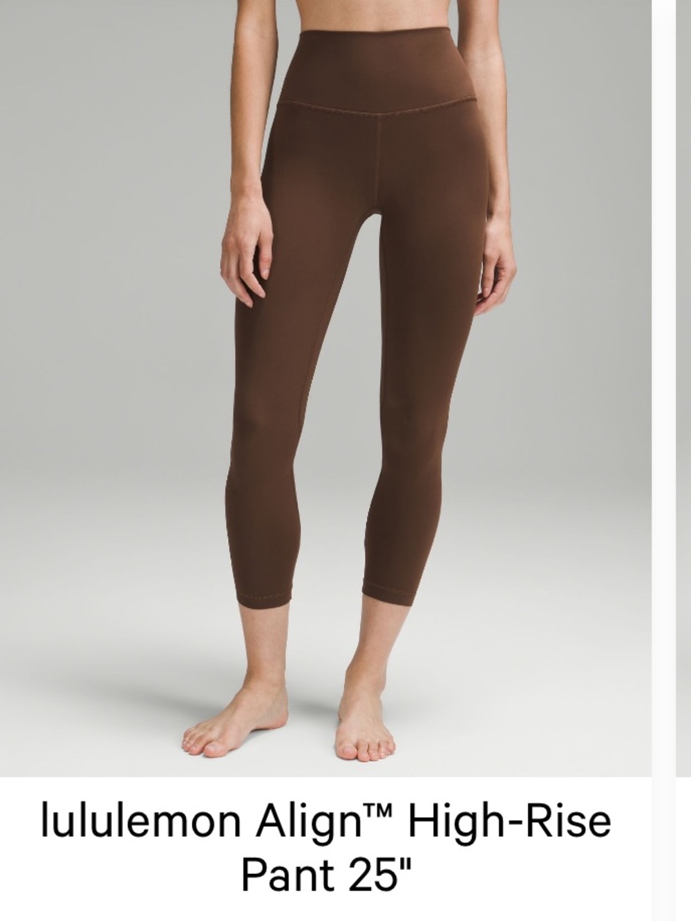Align leggings Java size 6